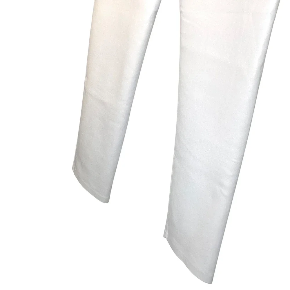 Wilfred Aritzia Melina Vegan Leather Pants High Waist Straight‎ Leg Taupe Size 8